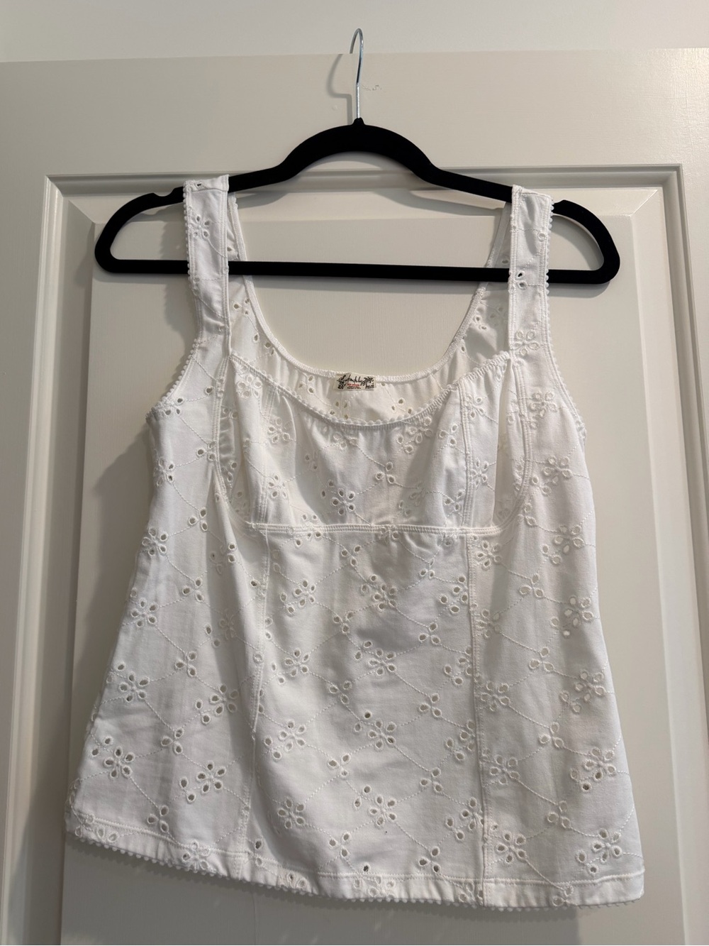NWT Free People Full Bloom Eyelet Cami